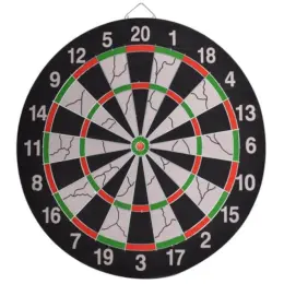 Flocked Pro Dart Board Front